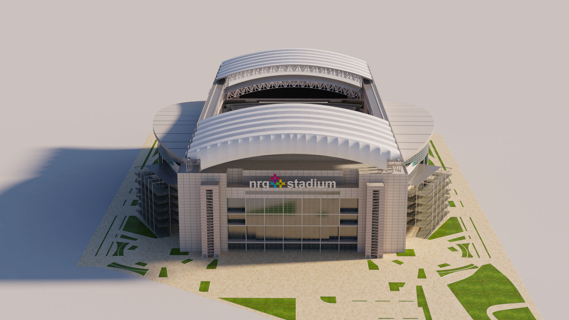USA Stadiums 3D Model Collection_8