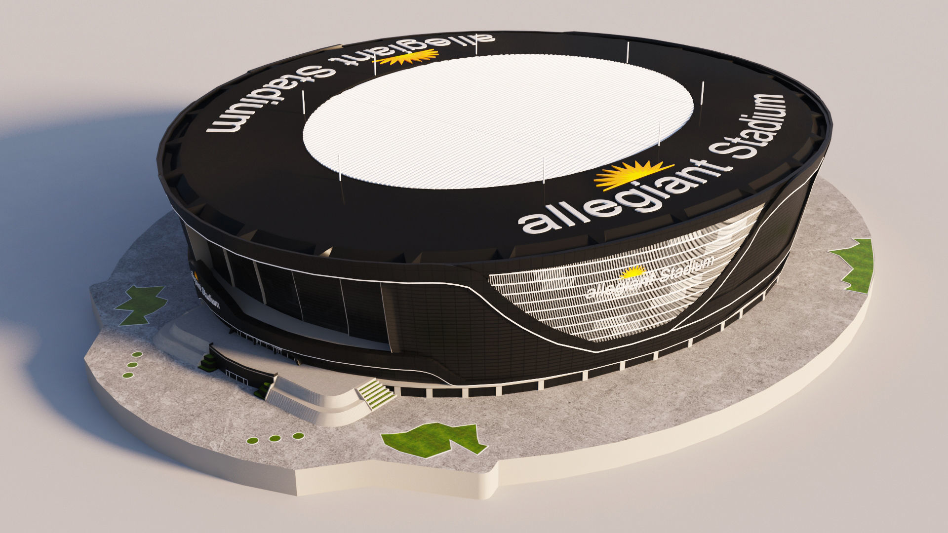 USA Stadiums 3D Model Collection_51