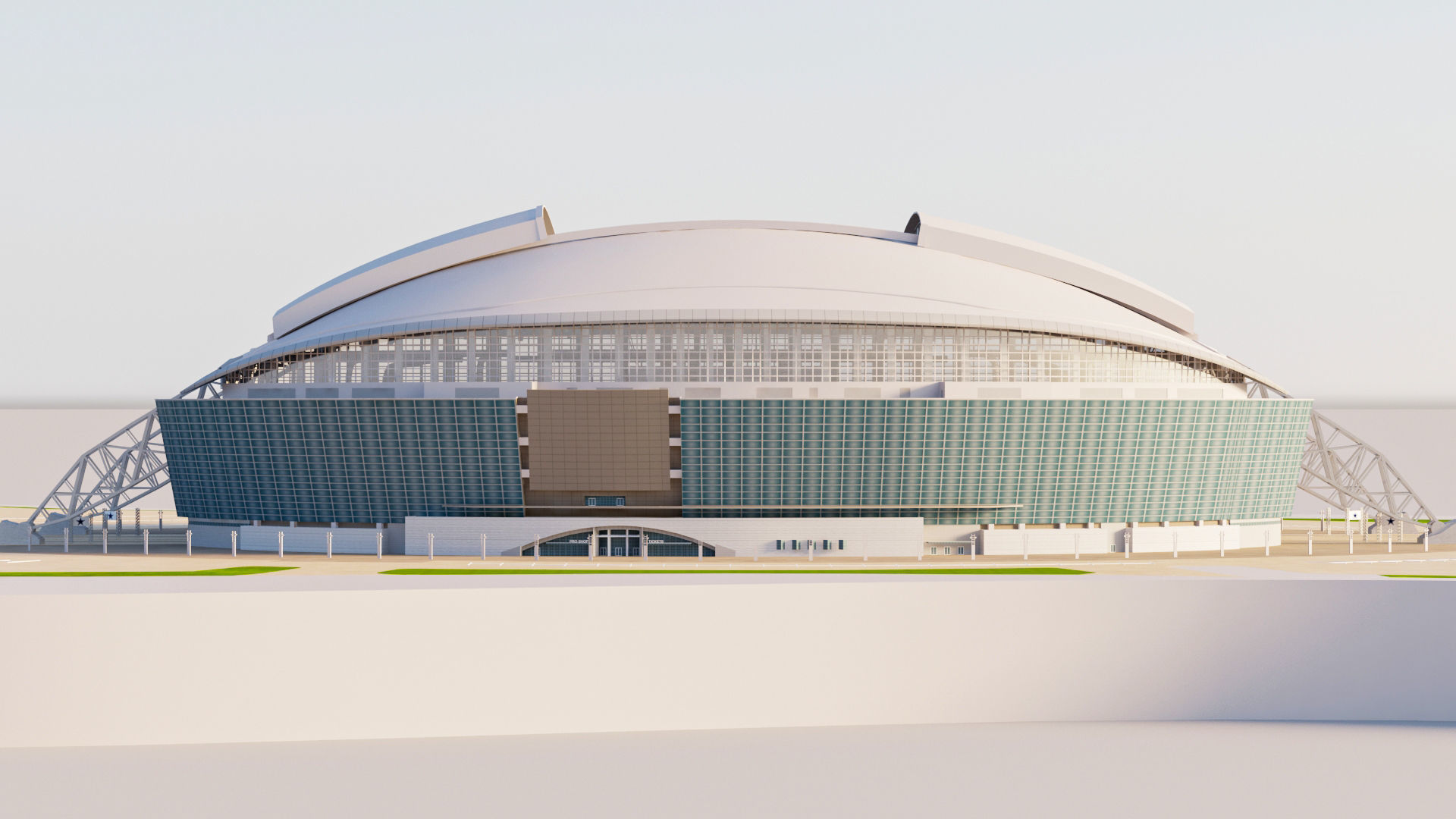 USA Stadiums 3D Model Collection_22