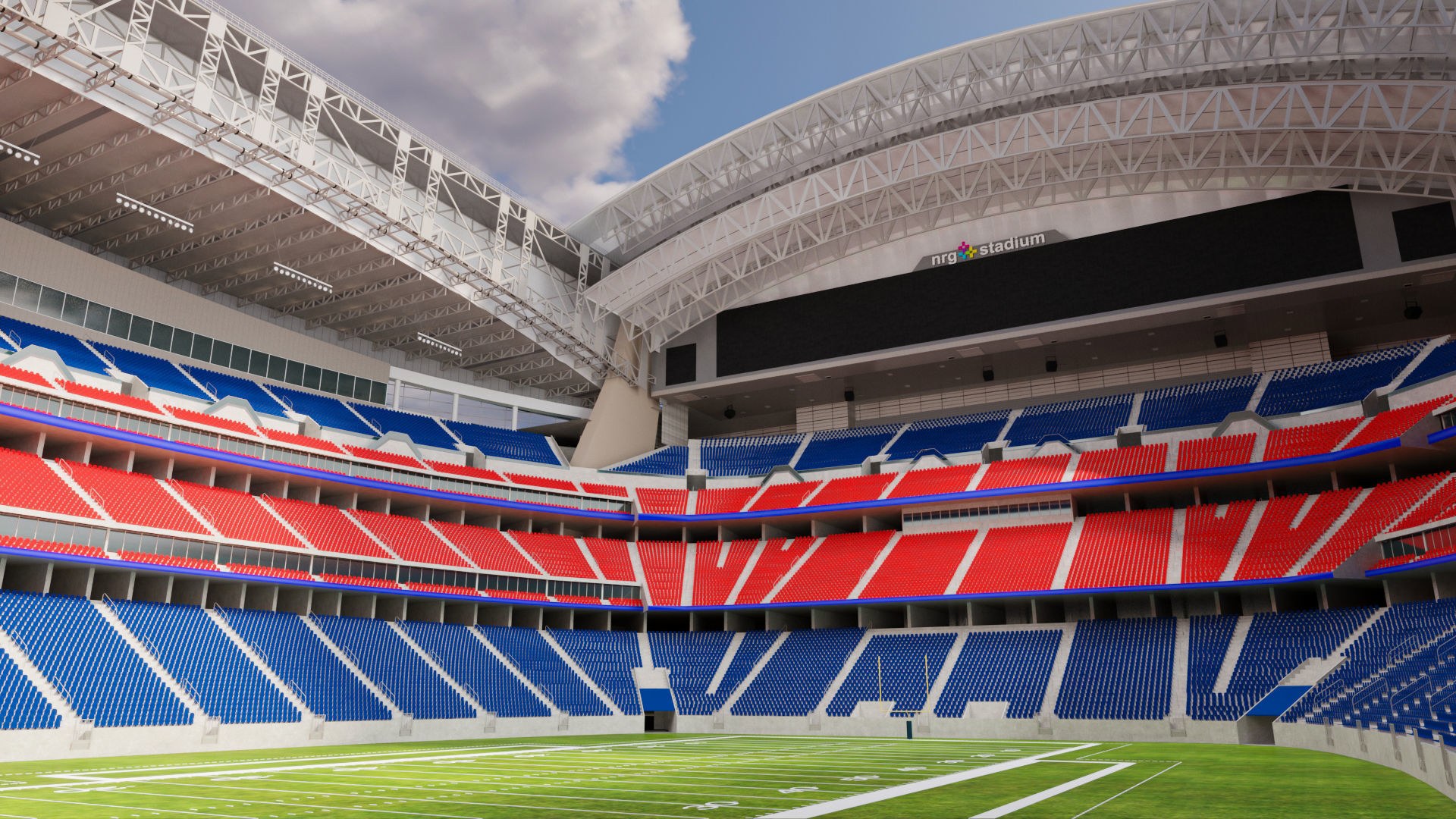 USA Stadiums 3D Model Collection_9