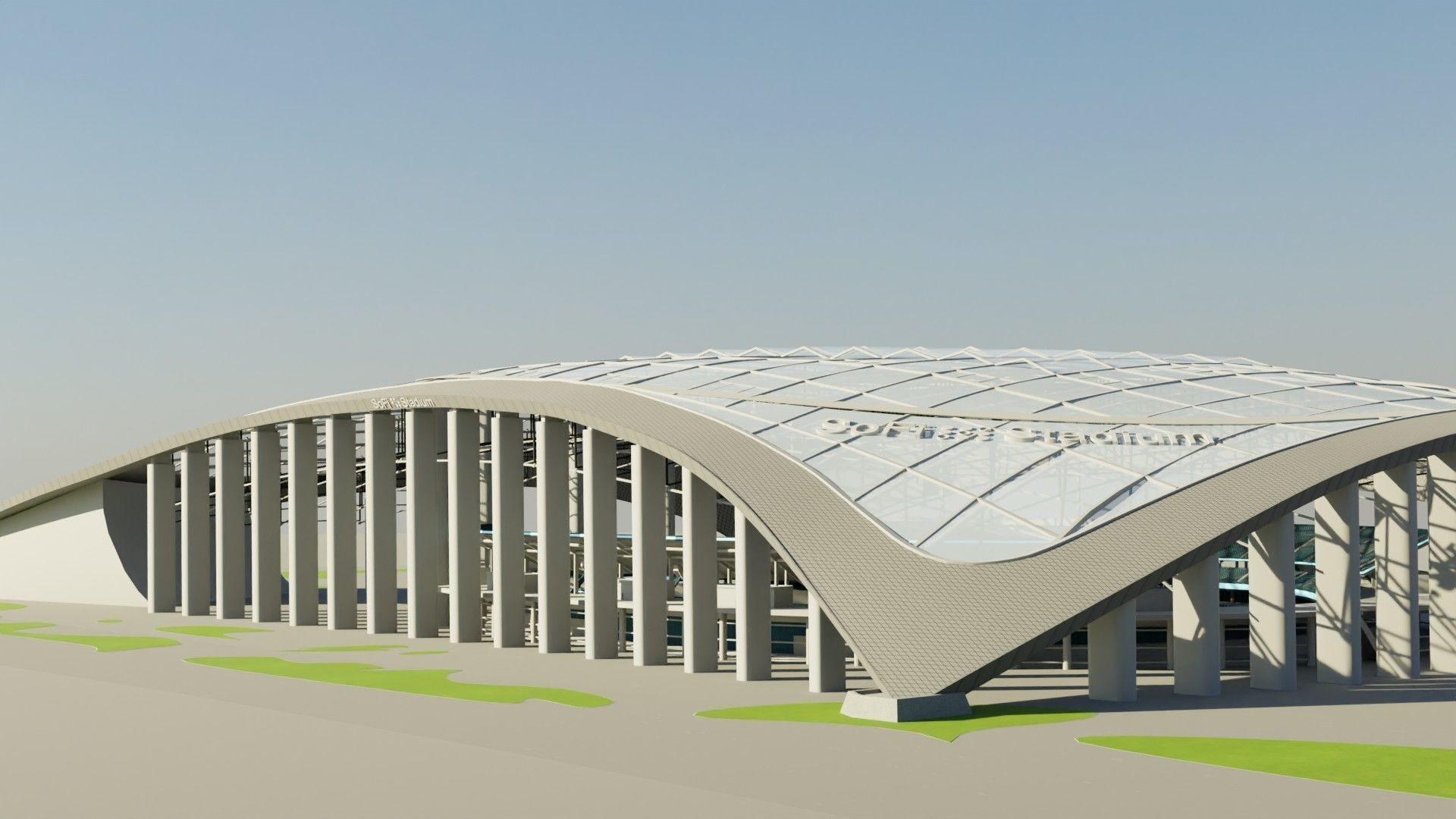 USA Stadiums 3D Model Collection_36