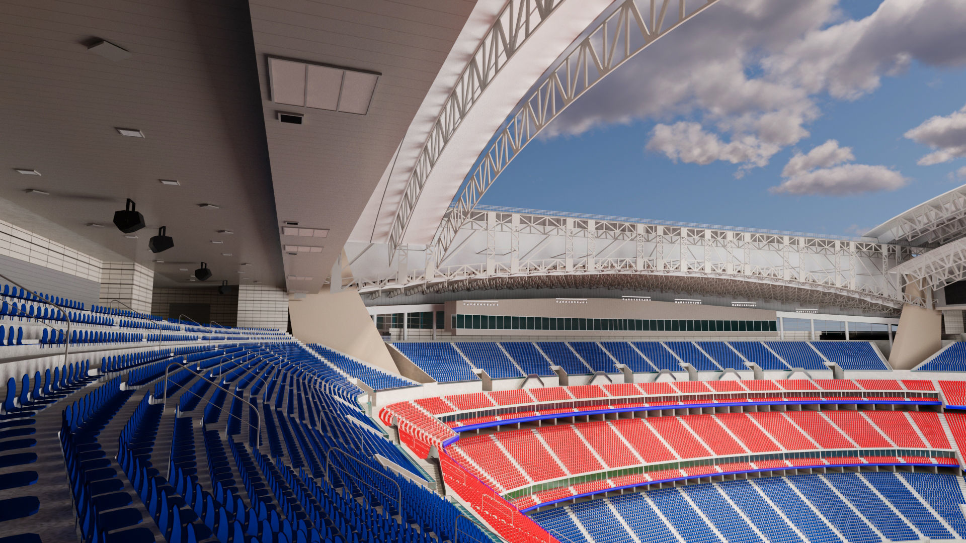 USA Stadiums 3D Model Collection_14