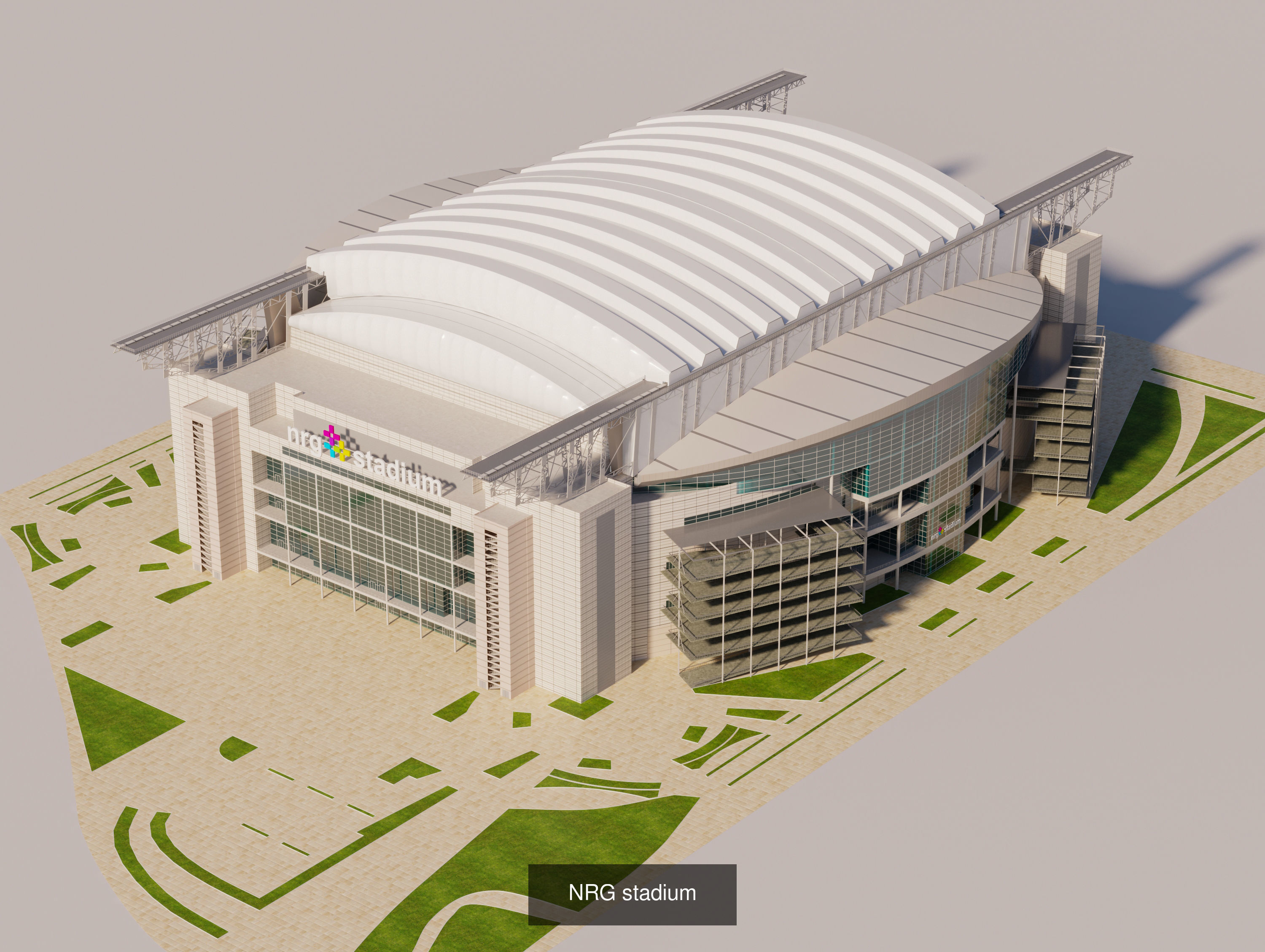 USA Stadiums 3D Model Collection_6
