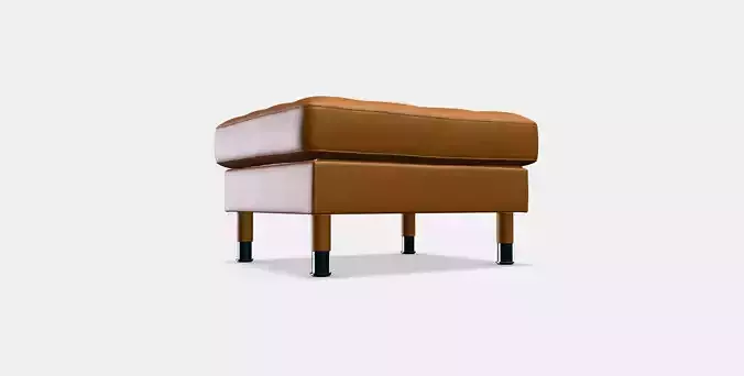 LANDSKRONA Footstool 6 Low-poly 3D model