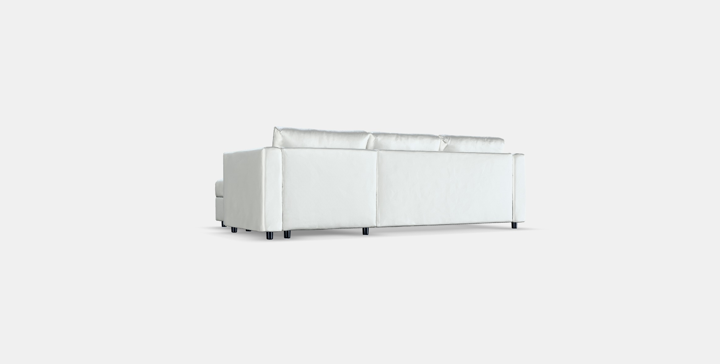 VIMLE 3-seat sofa with chaise longue 7 Low-poly 3D model_16