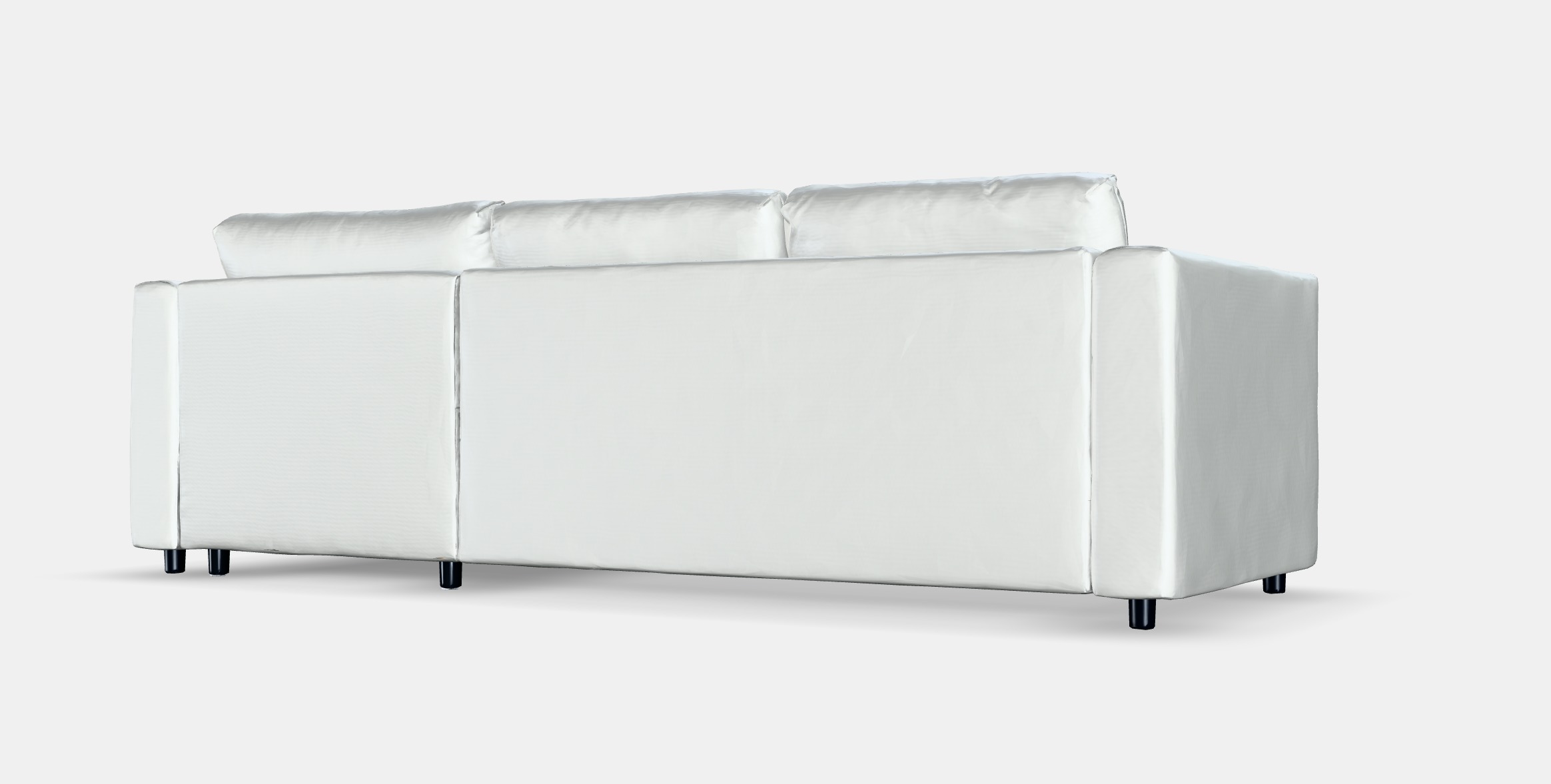 VIMLE 3-seat sofa with chaise longue 7 Low-poly 3D model_5