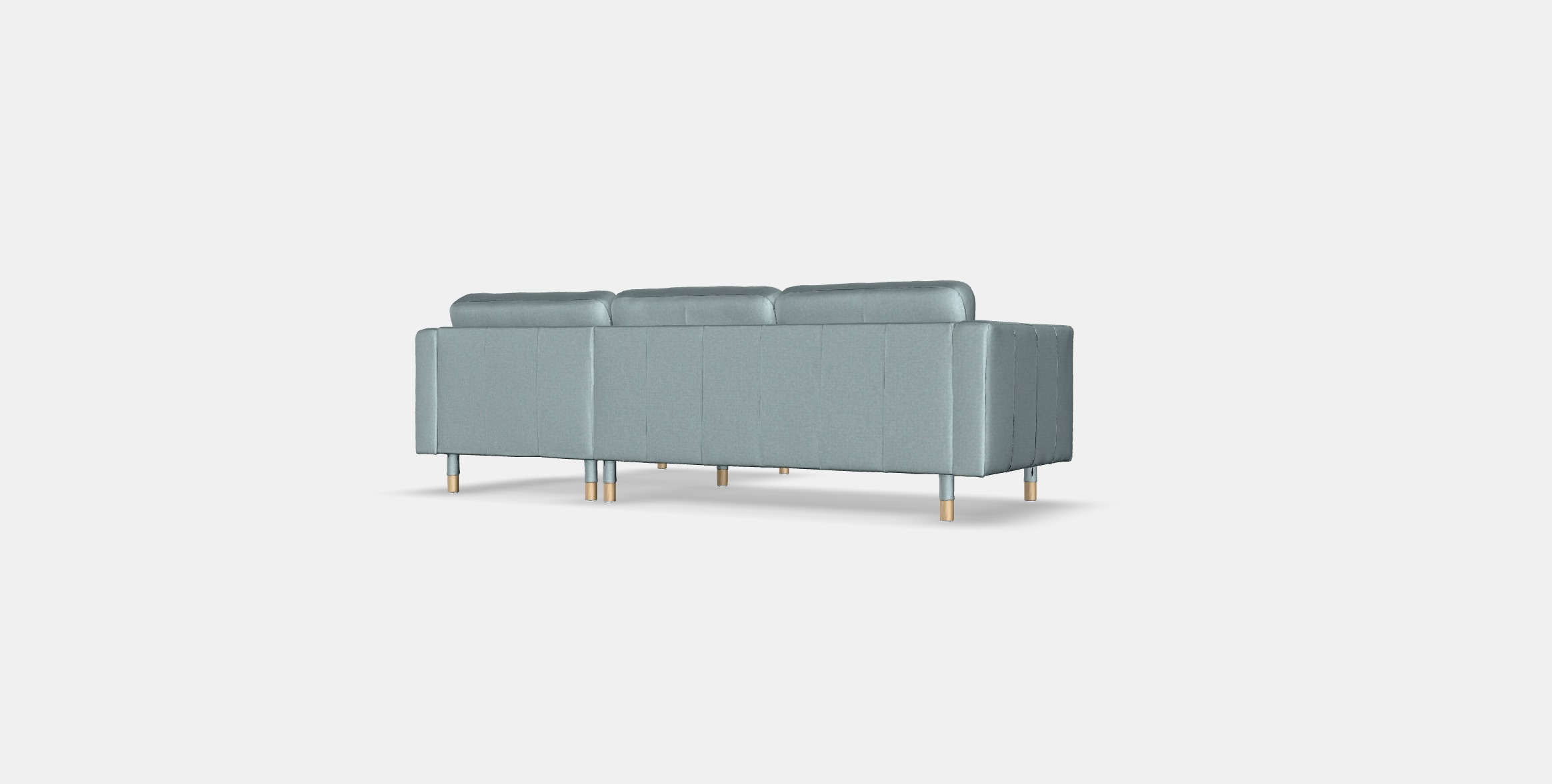 LANDSKRONA 3-seat sofa 12 Low-poly 3D model_2