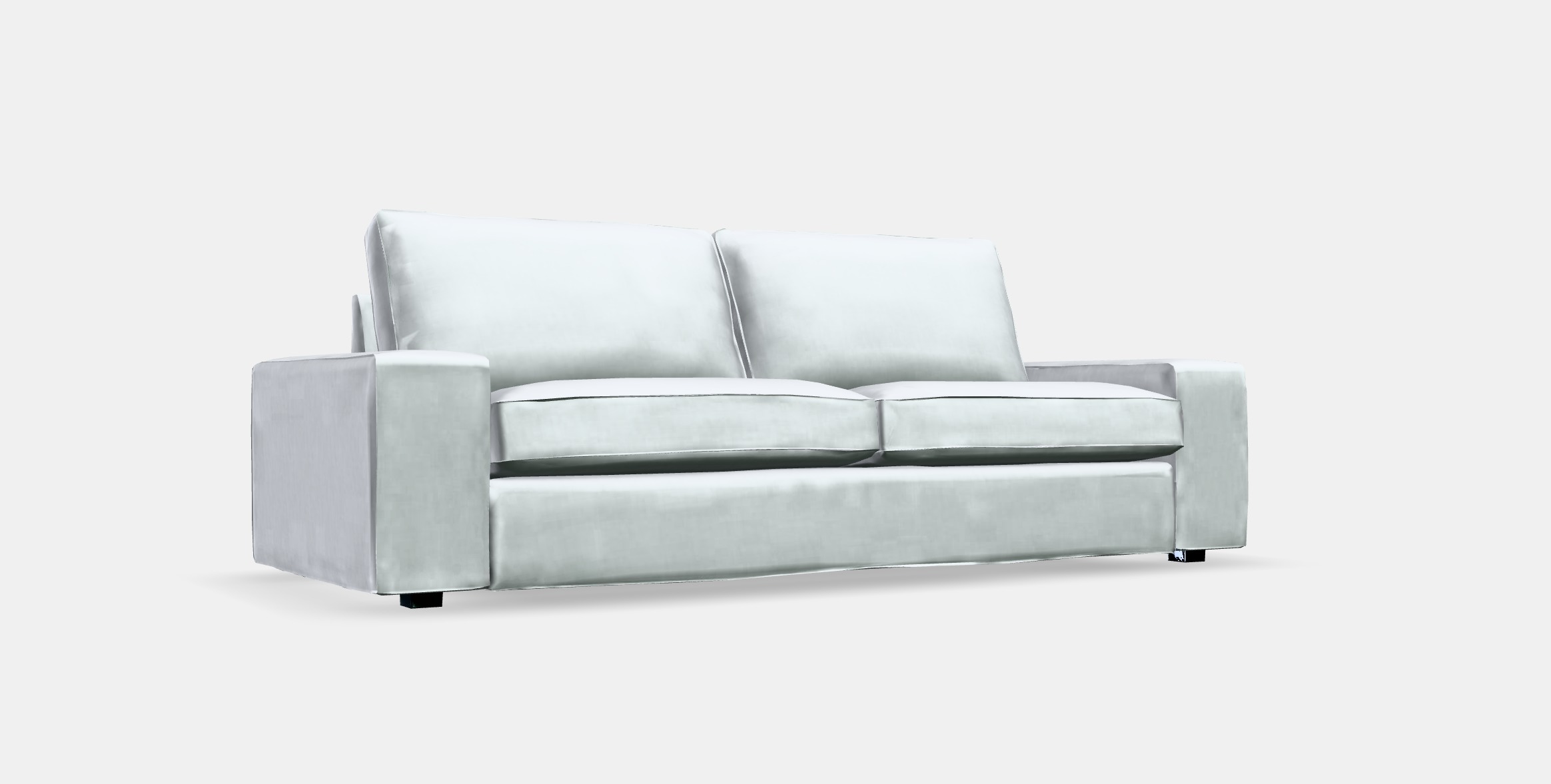 KIVIK 3-seat sofa 5 Low-poly 3D model_9