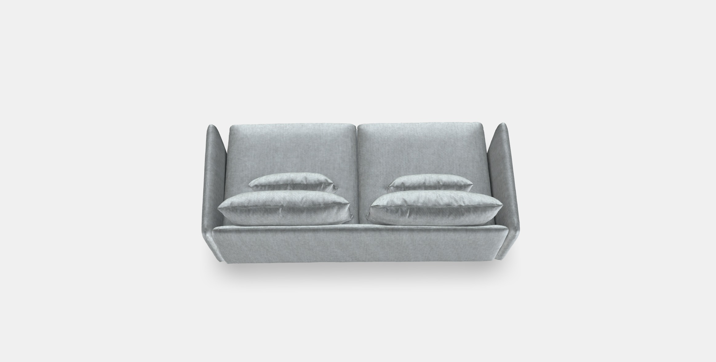 SODERHAMN 3-seat sofa 5 Low-poly 3D model_3