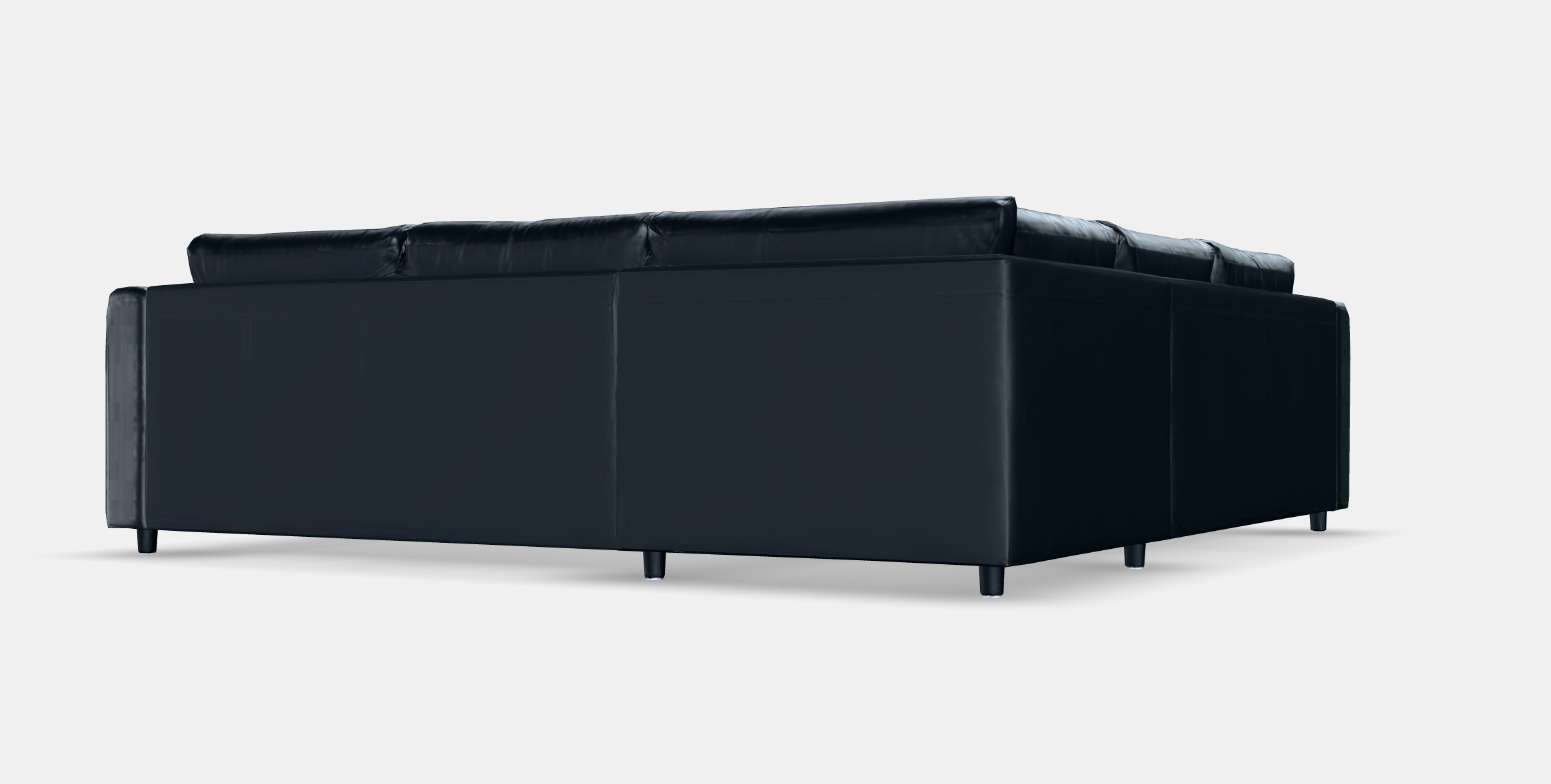 VIMLE Corner sofa 4-seat 2 Low-poly 3D model_5