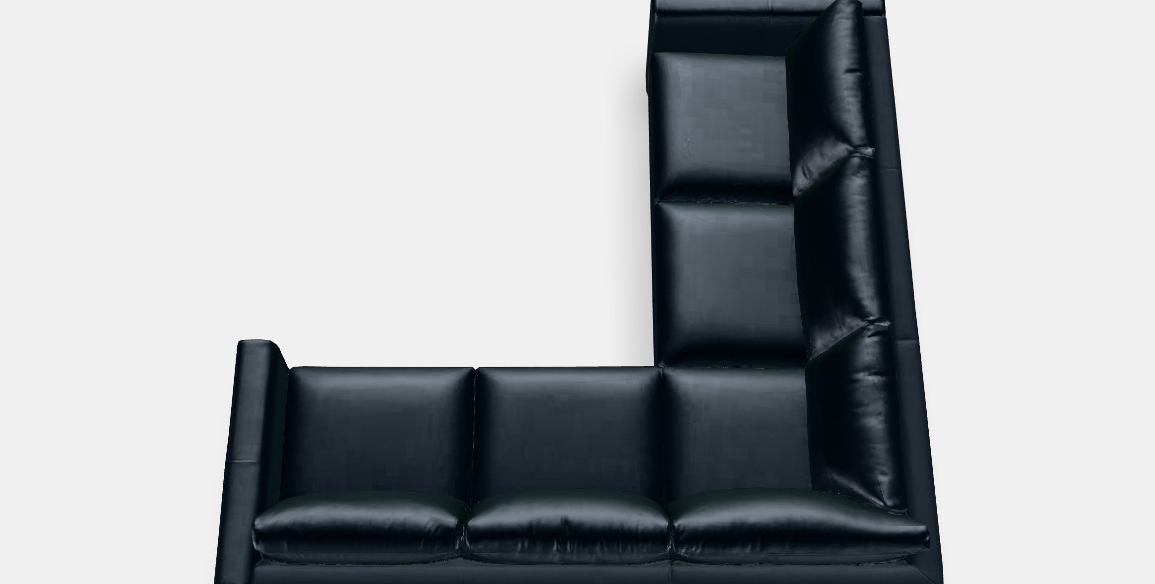 VIMLE Corner sofa 4-seat 2 Low-poly 3D model_7