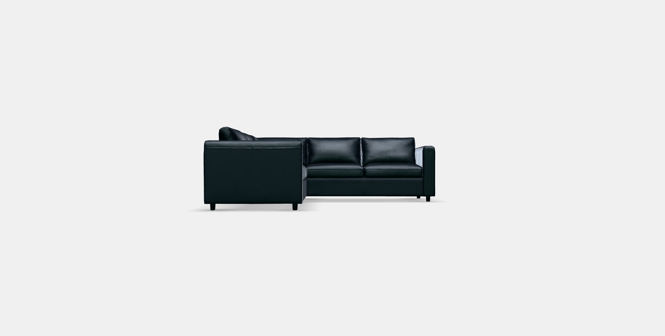 VIMLE Corner sofa 4-seat 2 Low-poly 3D model_11