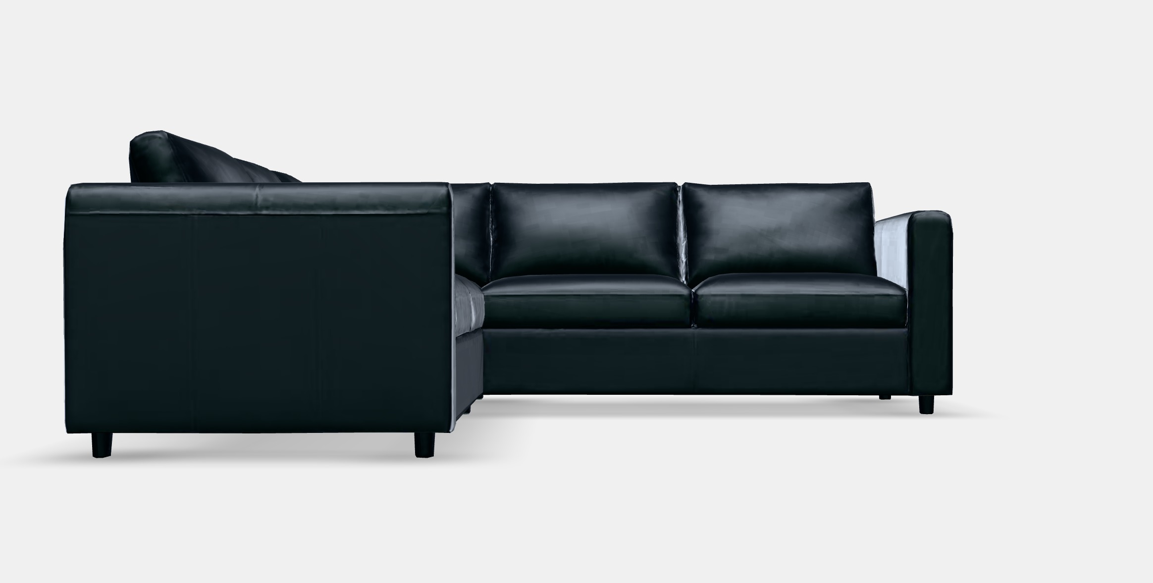 VIMLE Corner sofa 4-seat 2 Low-poly 3D model_10