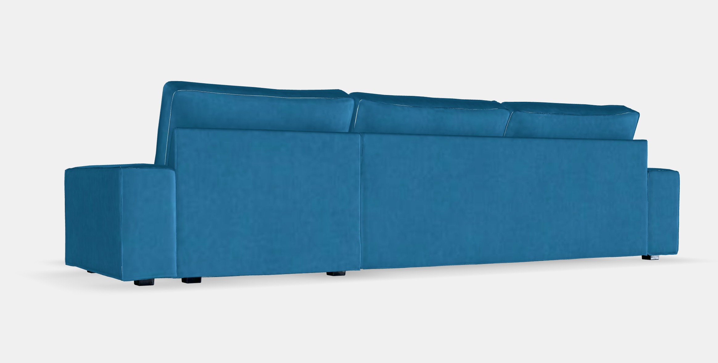 KIVIK 4-seat sofa with chaise longue Low-poly 3D model_3