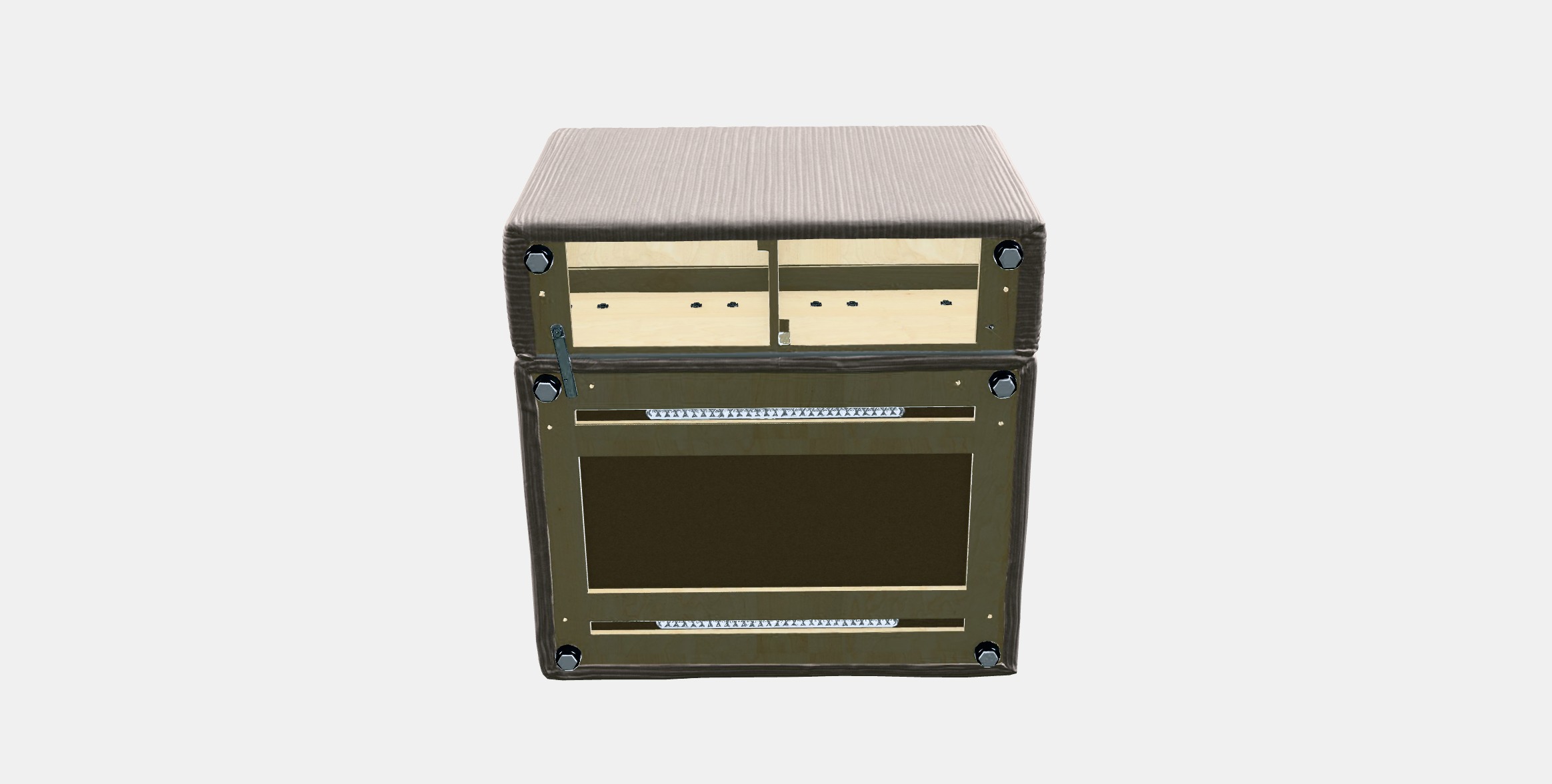 JATTEBO Cover 15-seat module with storage 1 Low-poly 3D model_10