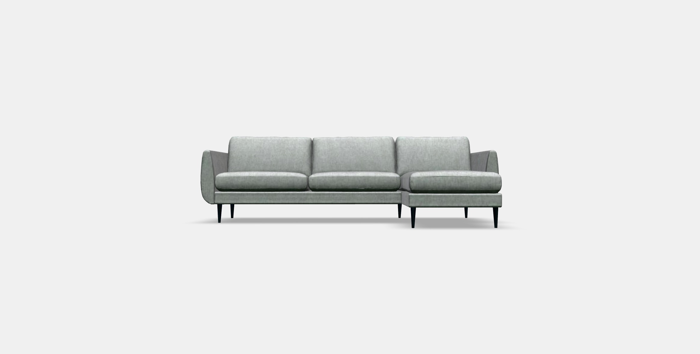 SMEDSTORP 4-seat sofa with chaise longue 1 Low-poly 3D model_10