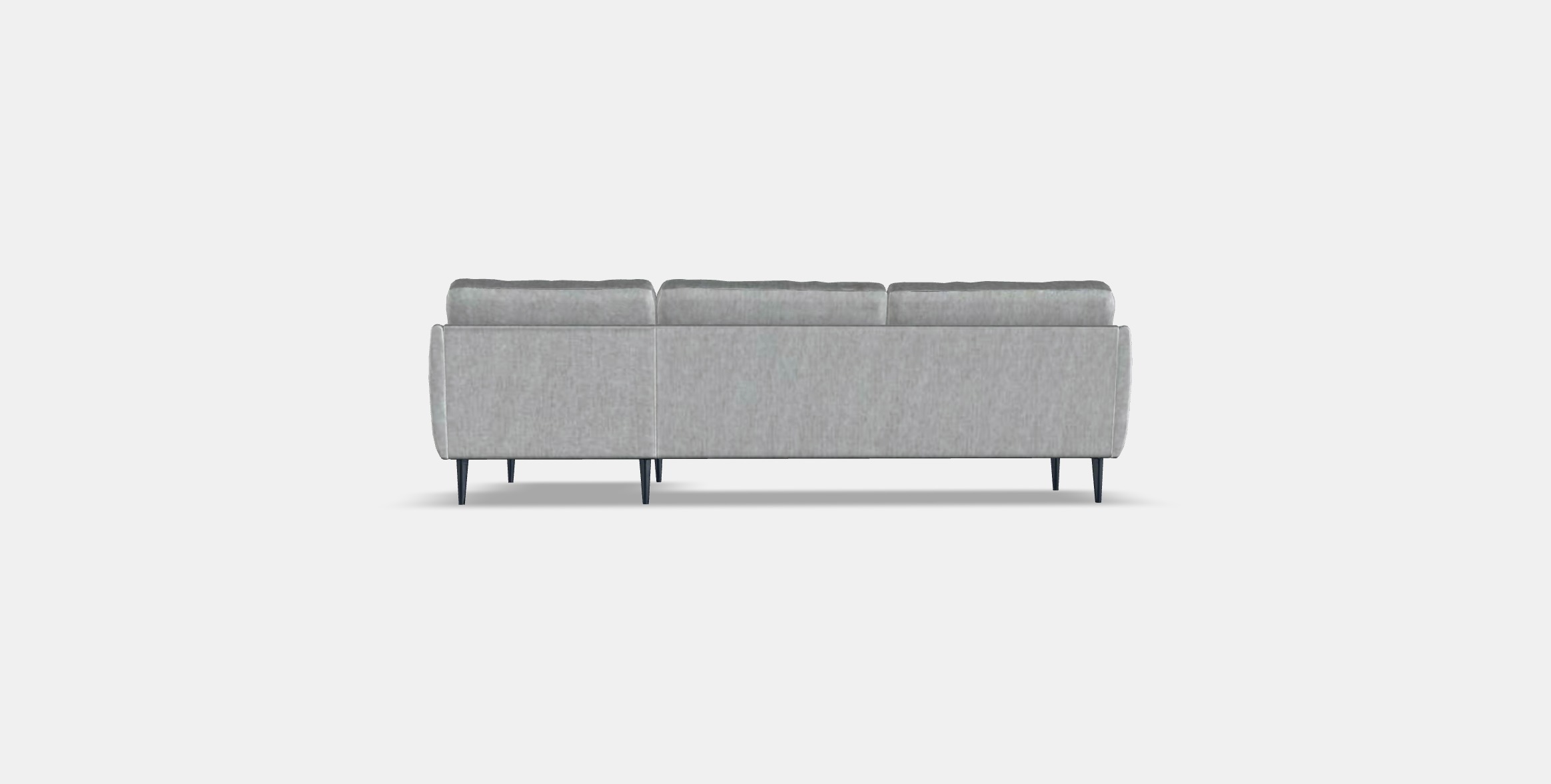 SMEDSTORP 4-seat sofa with chaise longue 1 Low-poly 3D model_14