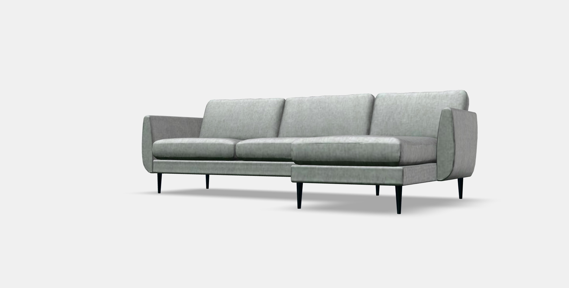 SMEDSTORP 4-seat sofa with chaise longue 1 Low-poly 3D model_13