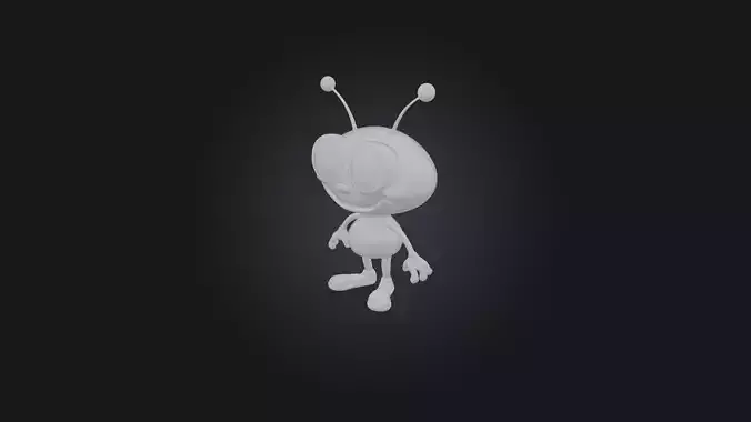 Cartoon Alien