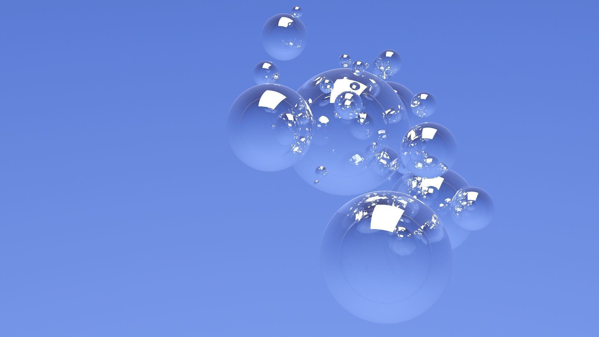 Bubbles 3D model_1