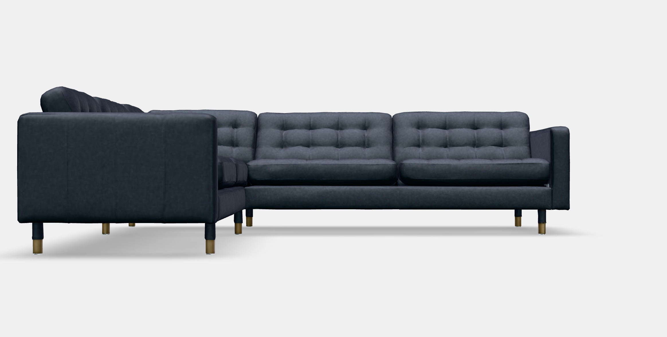 LANDSKRONA Corner sofa 5-seat 6 Low-poly 3D model_11