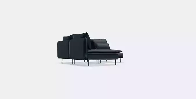 SODERHAMN Corner sofa 3-seat