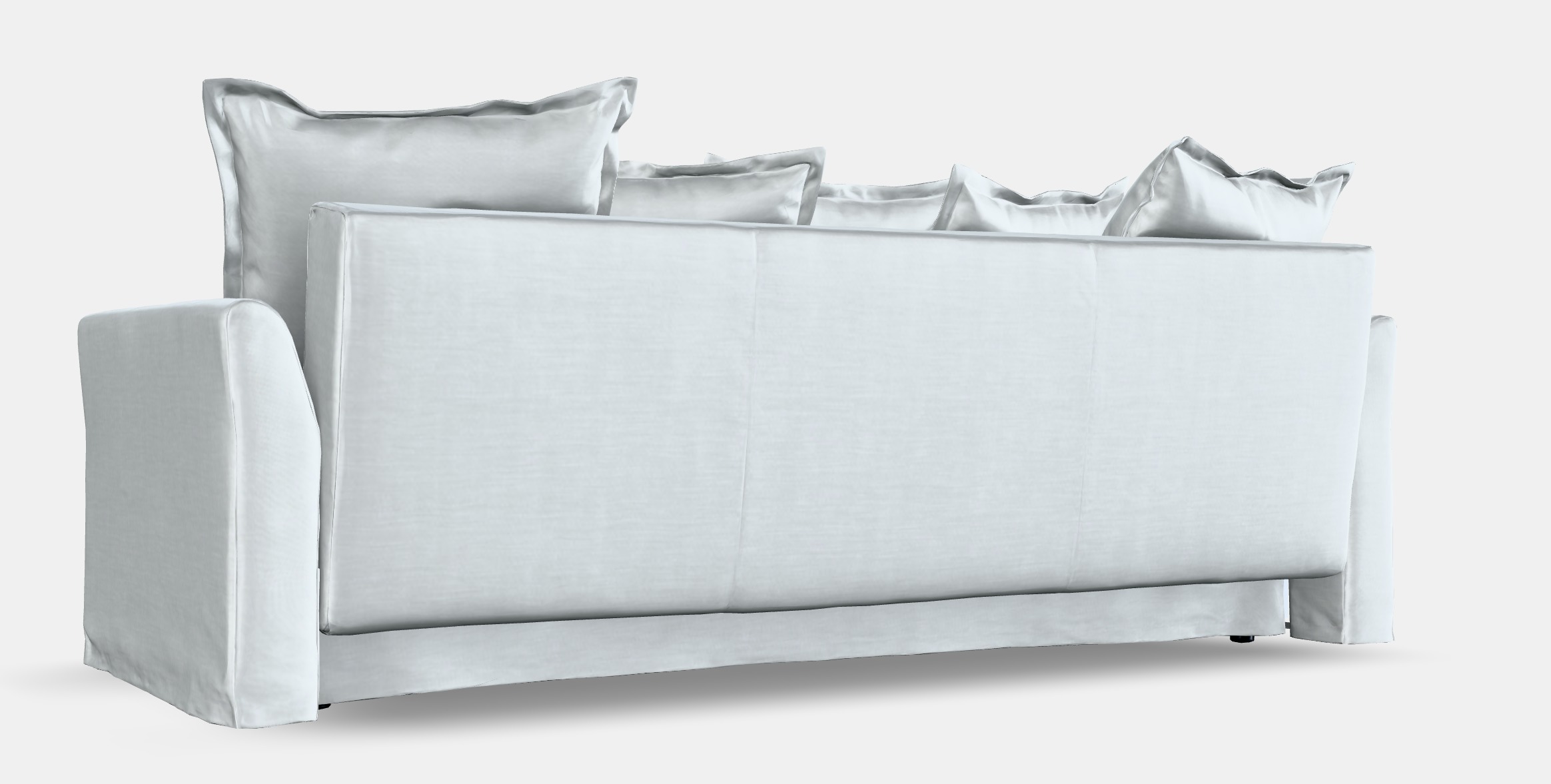 HOLMSUND Three-seat sofa-bed Low-poly 3D model_6