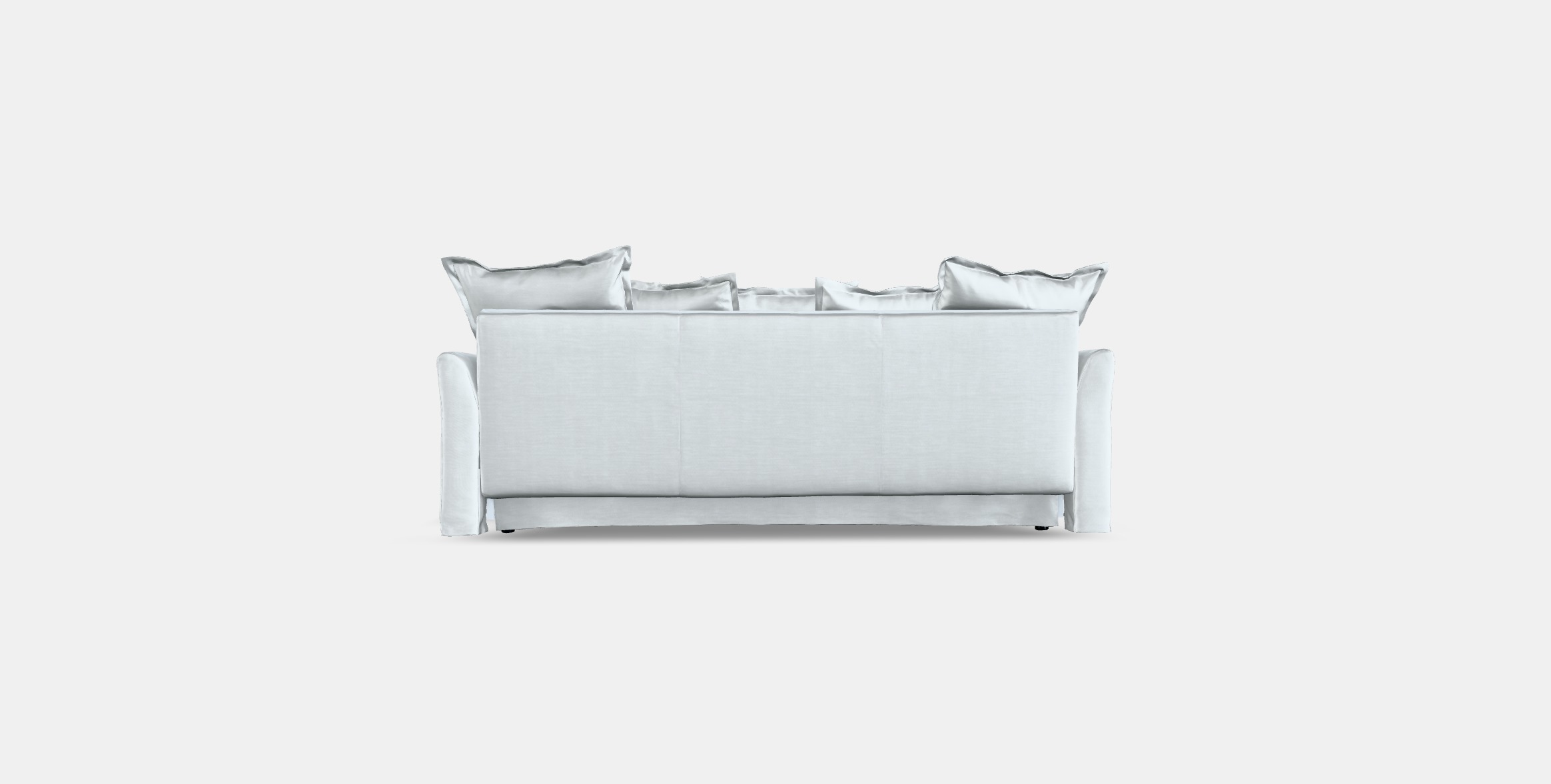 HOLMSUND Three-seat sofa-bed Low-poly 3D model_11