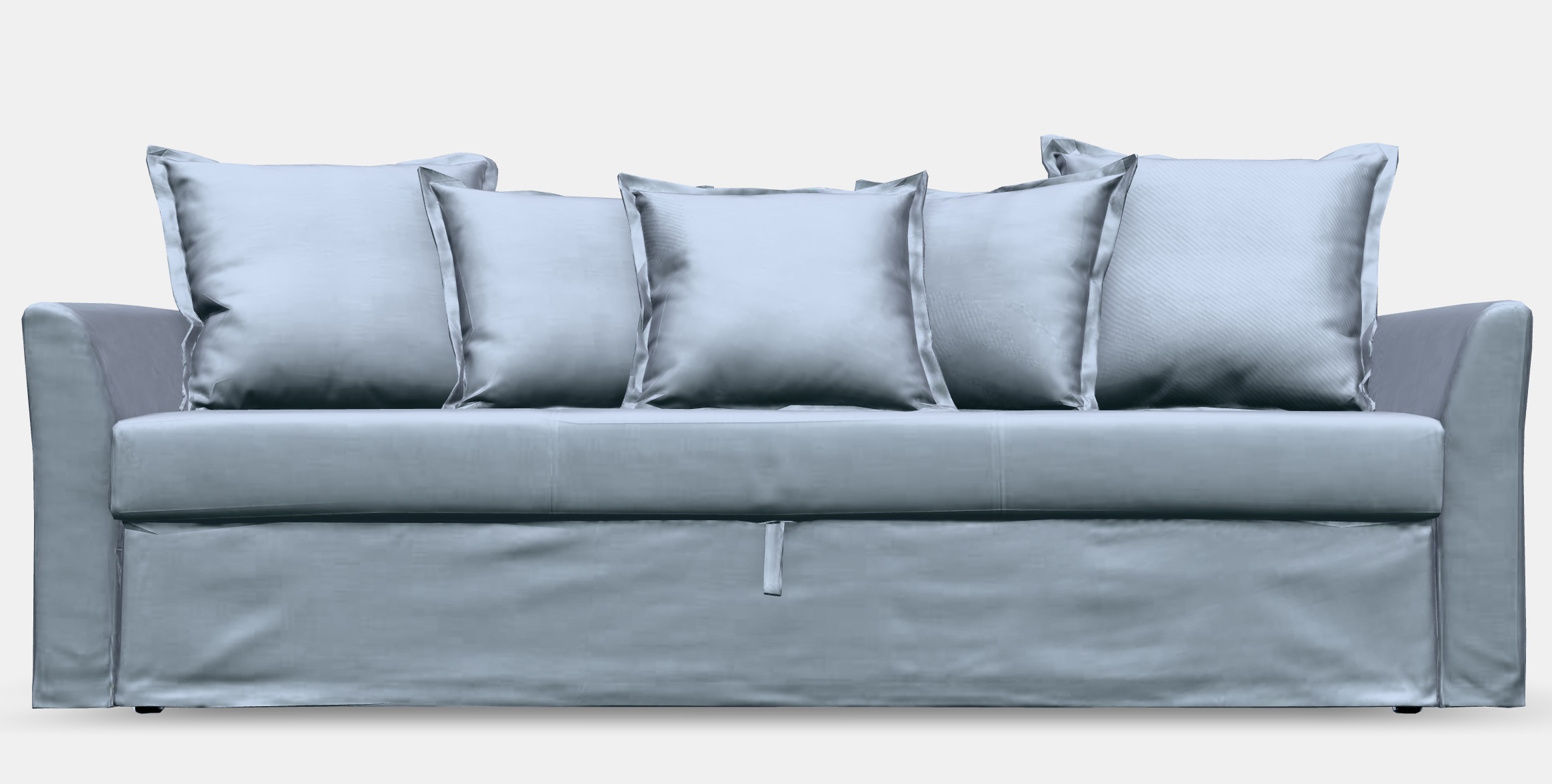 HOLMSUND Three-seat sofa-bed 1 Low-poly 3D model_12