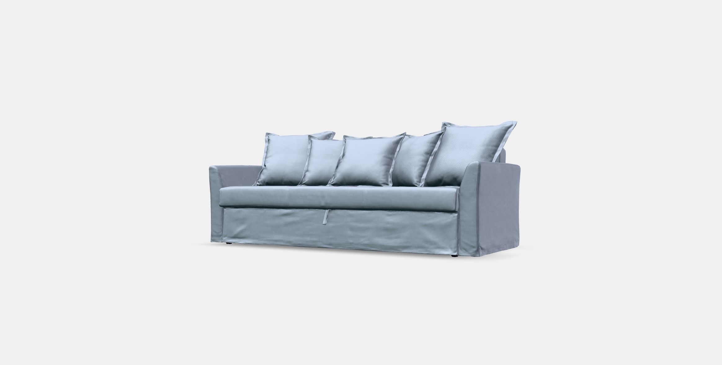 HOLMSUND Three-seat sofa-bed 1 Low-poly 3D model_11