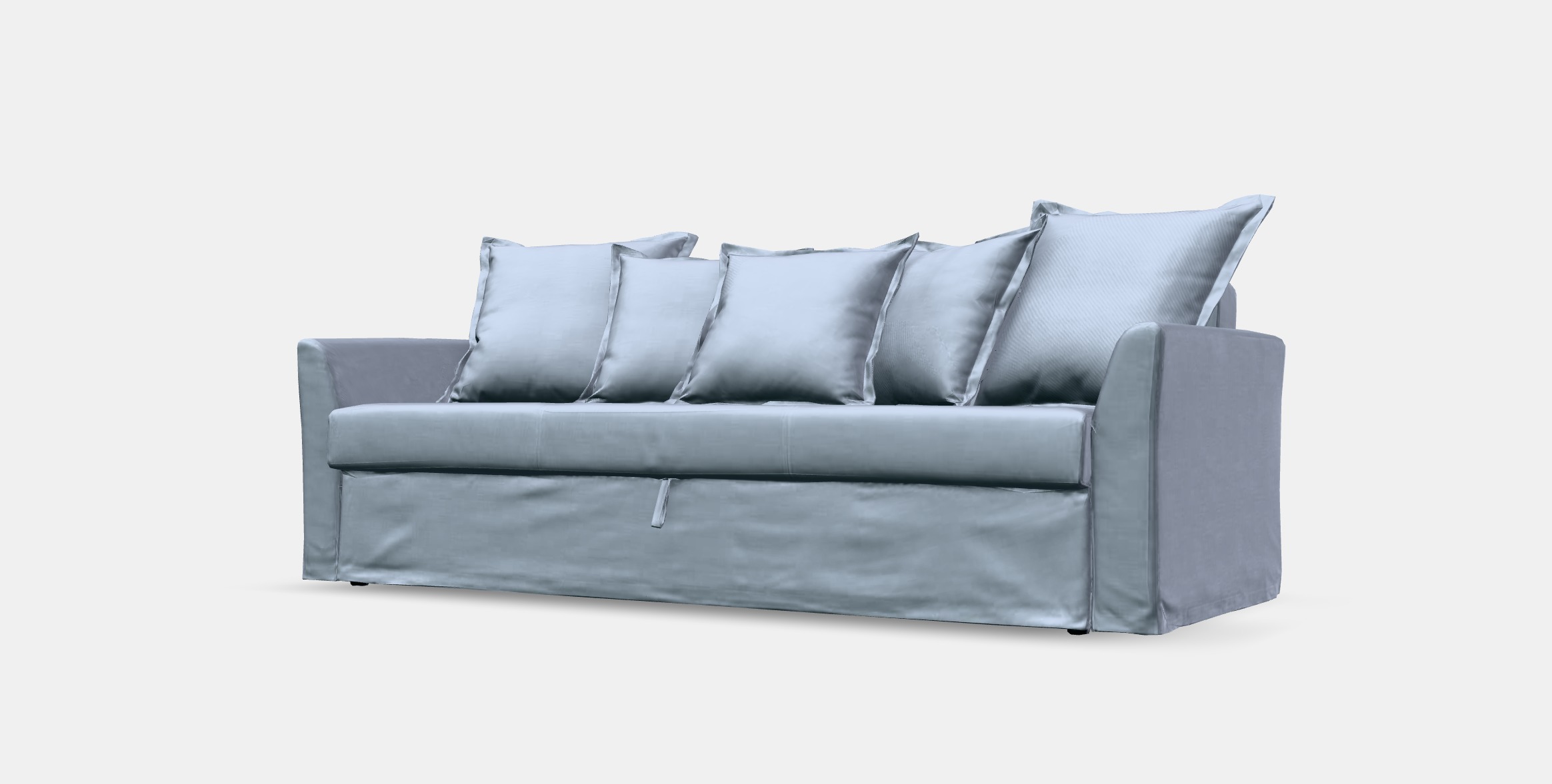 HOLMSUND Three-seat sofa-bed 1 Low-poly 3D model_13