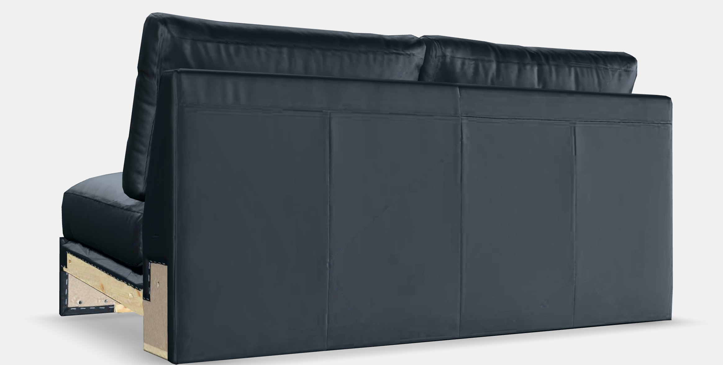 VIMLE 2-seat section Low-poly 3D model_2