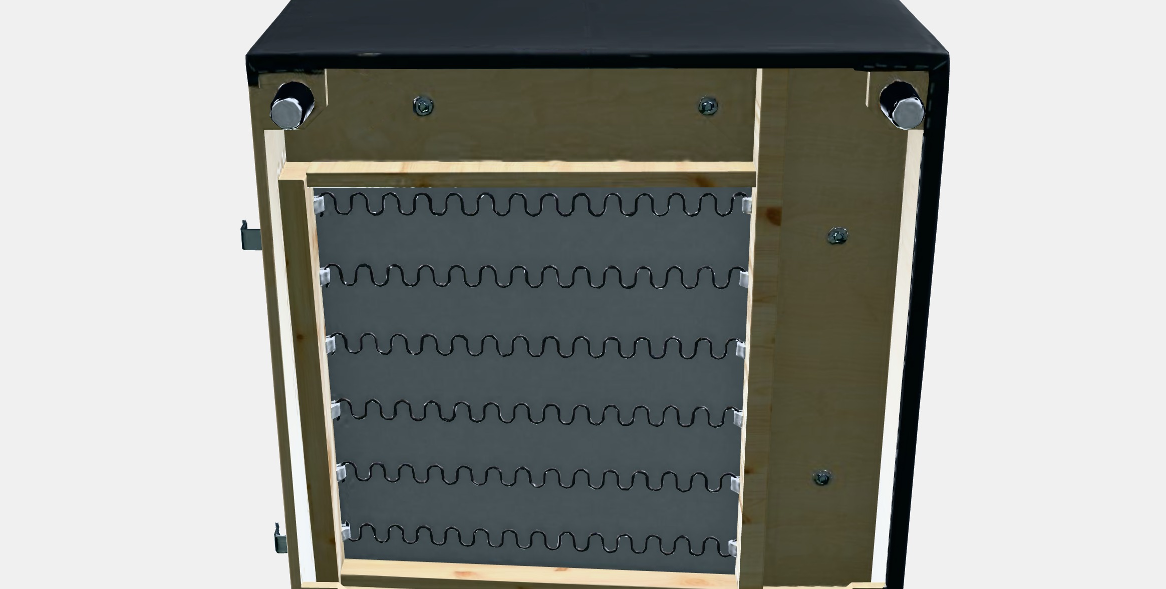 VIMLE Corner section Low-poly 3D model_8