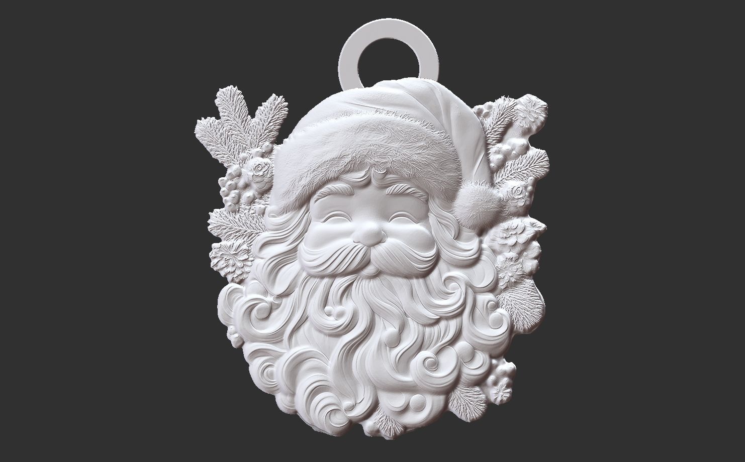 sanda pentant christmas decoration 3D print model_15