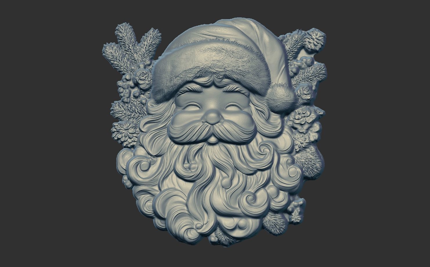 sanda pentant christmas decoration 3D print model_17
