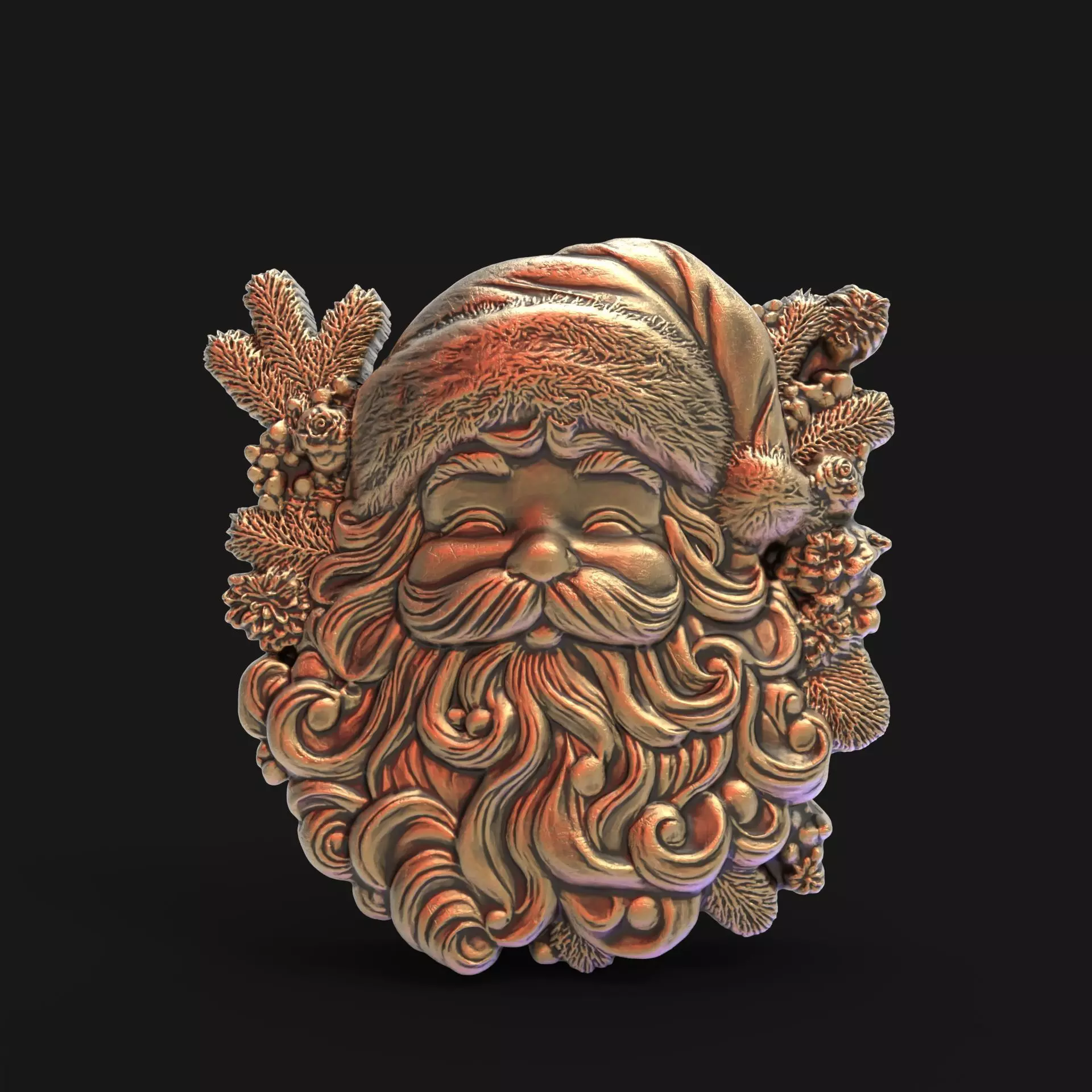 sanda pentant christmas decoration 3D print model_0
