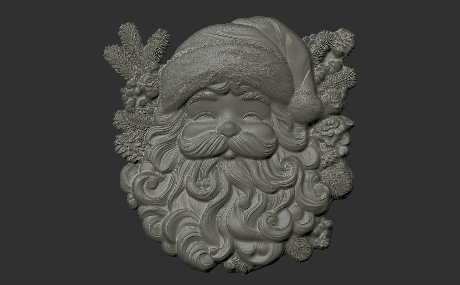 sanda pentant christmas decoration 3D print model_8