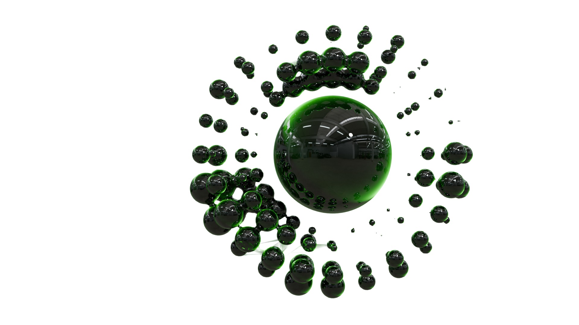 Abstract Sci-fi 2 Low-poly 3D model_12