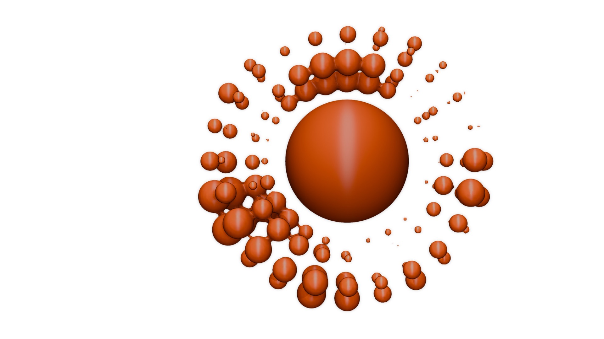 Abstract Sci-fi 2 Low-poly 3D model_20