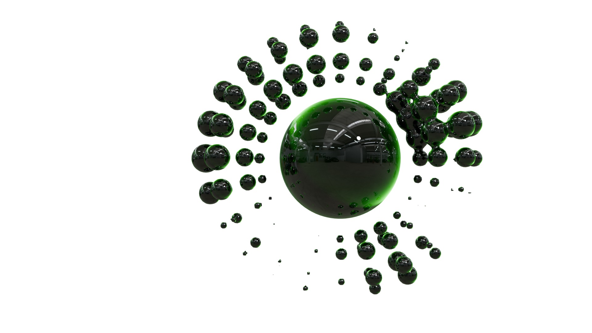 Abstract Sci-fi 2 Low-poly 3D model_8