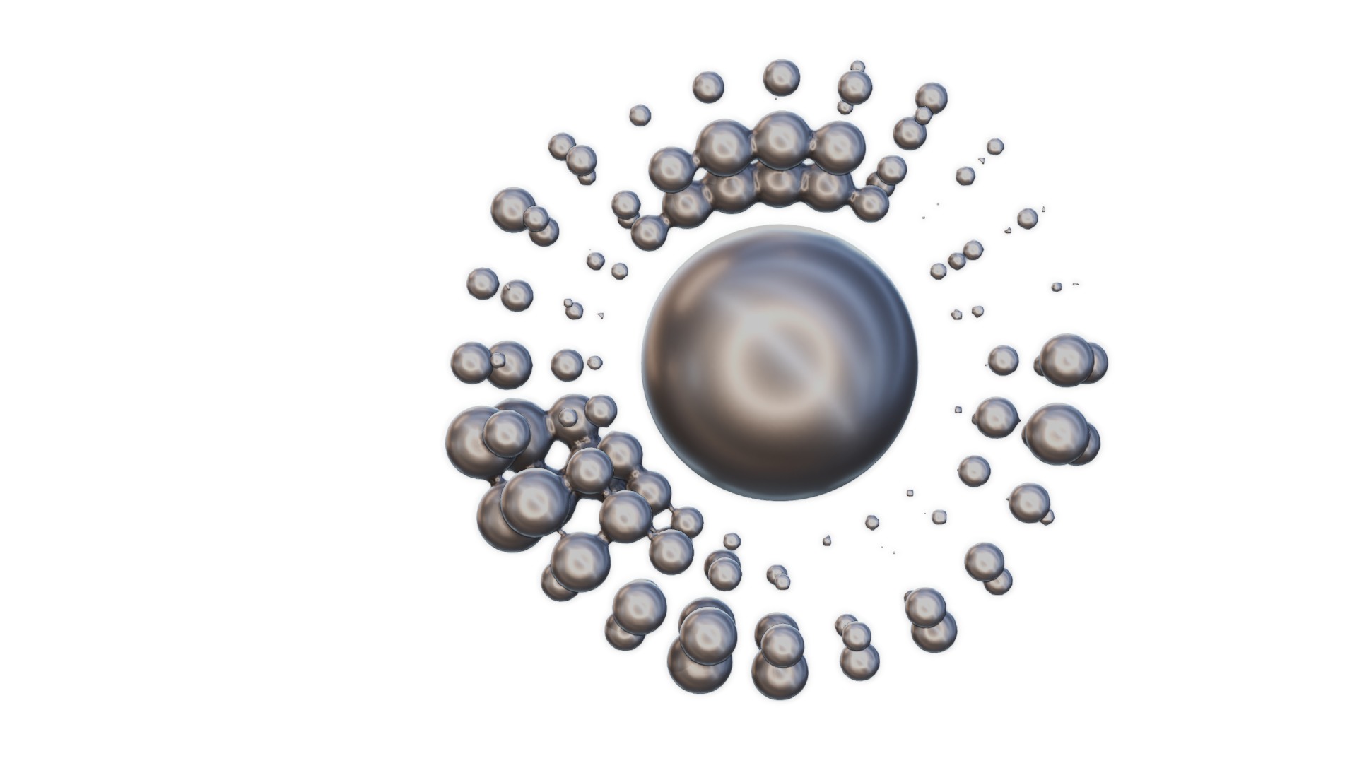 Abstract Sci-fi 2 Low-poly 3D model_21