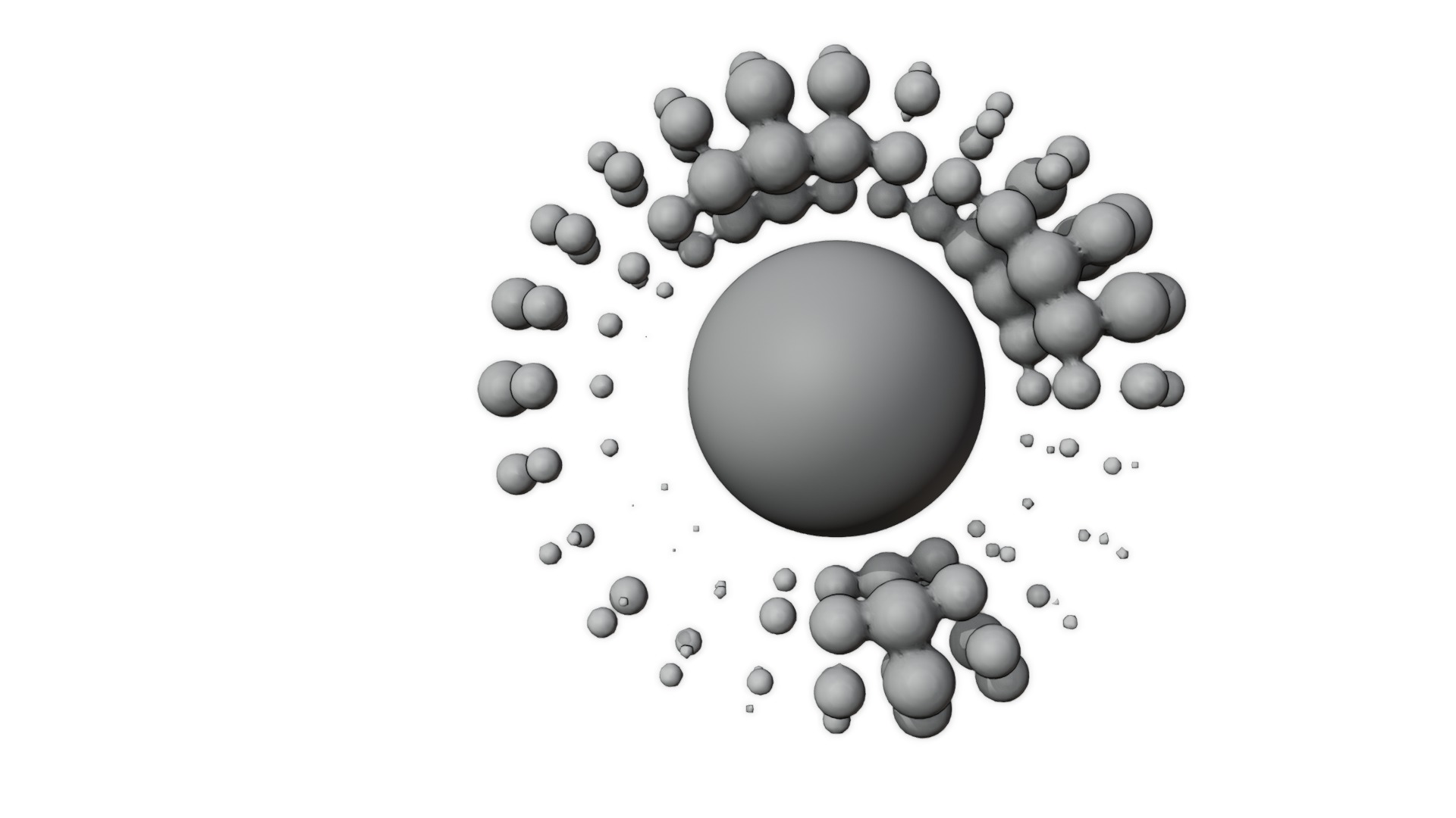 Abstract Sci-fi 2 Low-poly 3D model_17