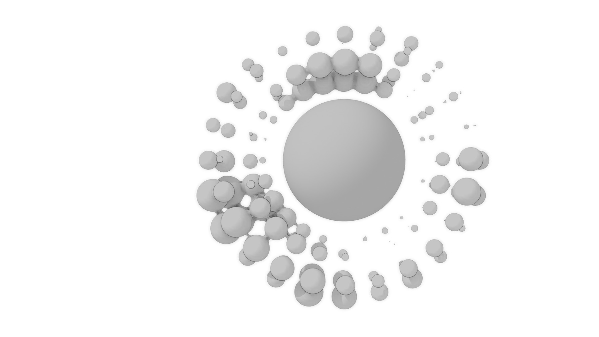 Abstract Sci-fi 2 Low-poly 3D model_16