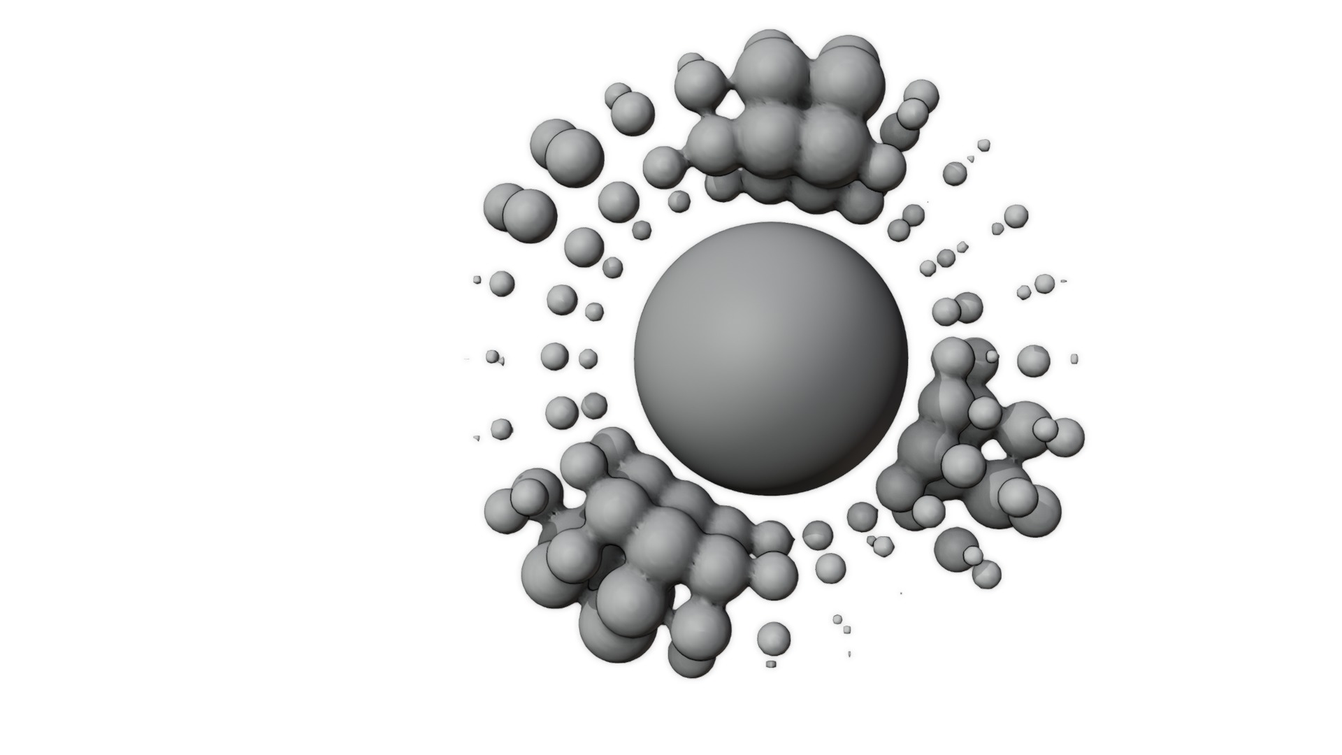 Abstract Sci-fi 2 Low-poly 3D model_18