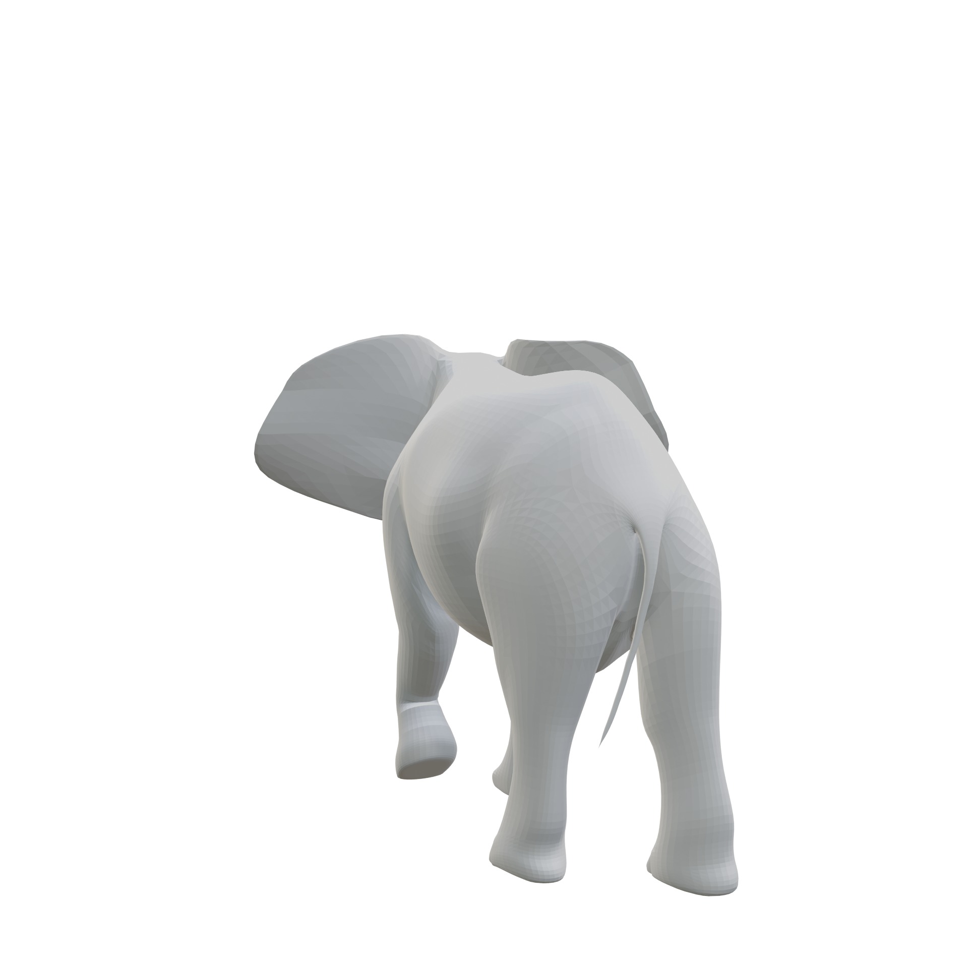 Elephant 3D print model_6