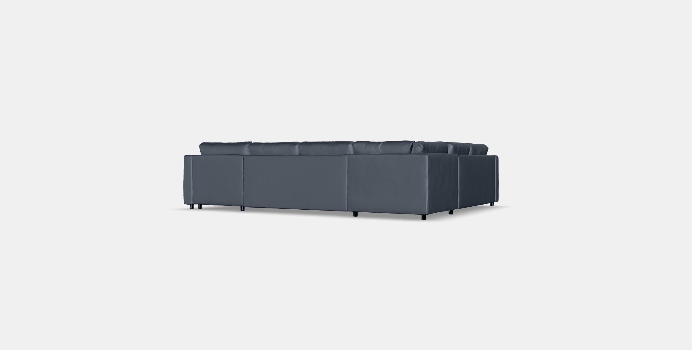 VIMLE Corner sofa 5-seat 5 Low-poly 3D model_4
