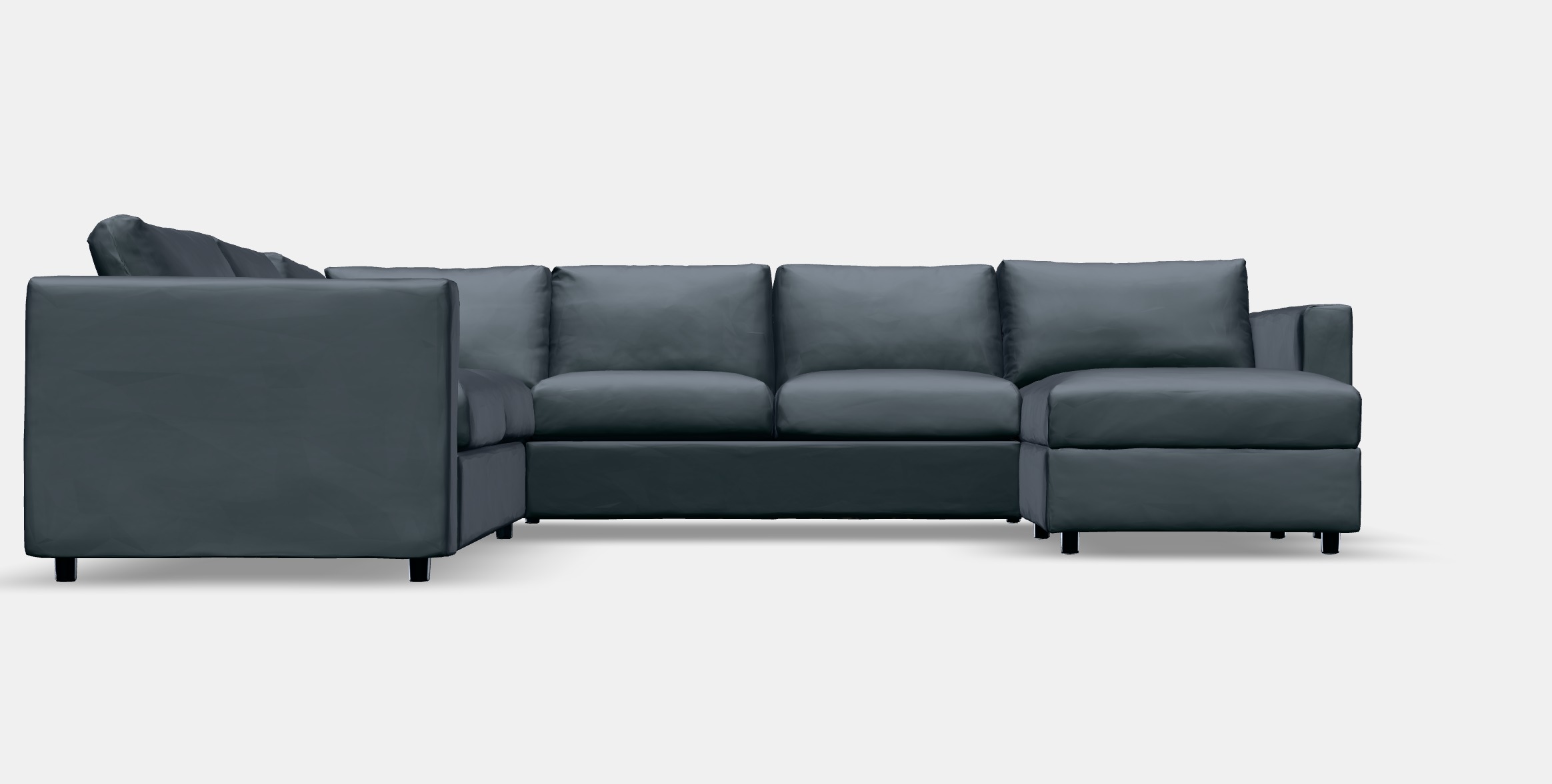 VIMLE Corner sofa 5-seat 5 Low-poly 3D model_12