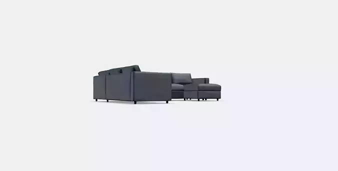 VIMLE Corner sofa 5-seat 5