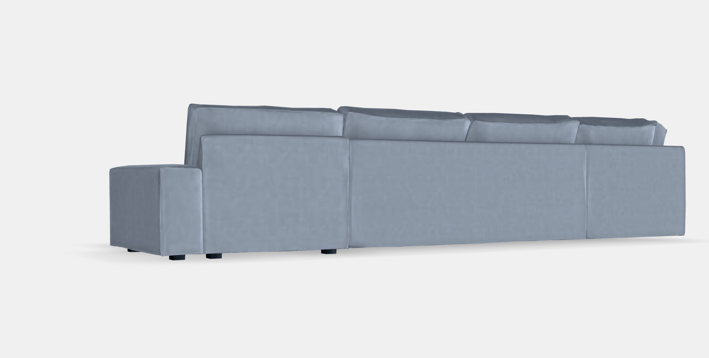 KIVIK Corner sofa 6-seat w chaise longue Low-poly 3D model_2