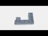 KIVIK Corner sofa 6-seat w chaise longue Low-poly 3D model_1